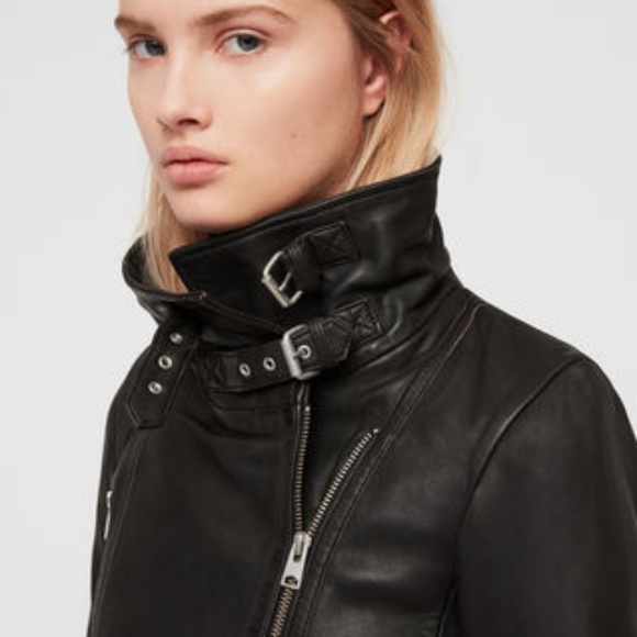 All Saints Jackets & Blazers - 🔥NWOT ALL SAINTS Bales Lewis biker Leather Jacket